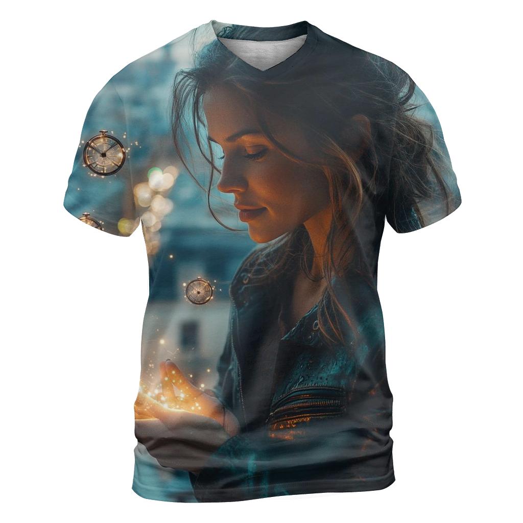 Rachel McAdams: Timebound Healer Of Fractured Moments trendy printed shirt styles