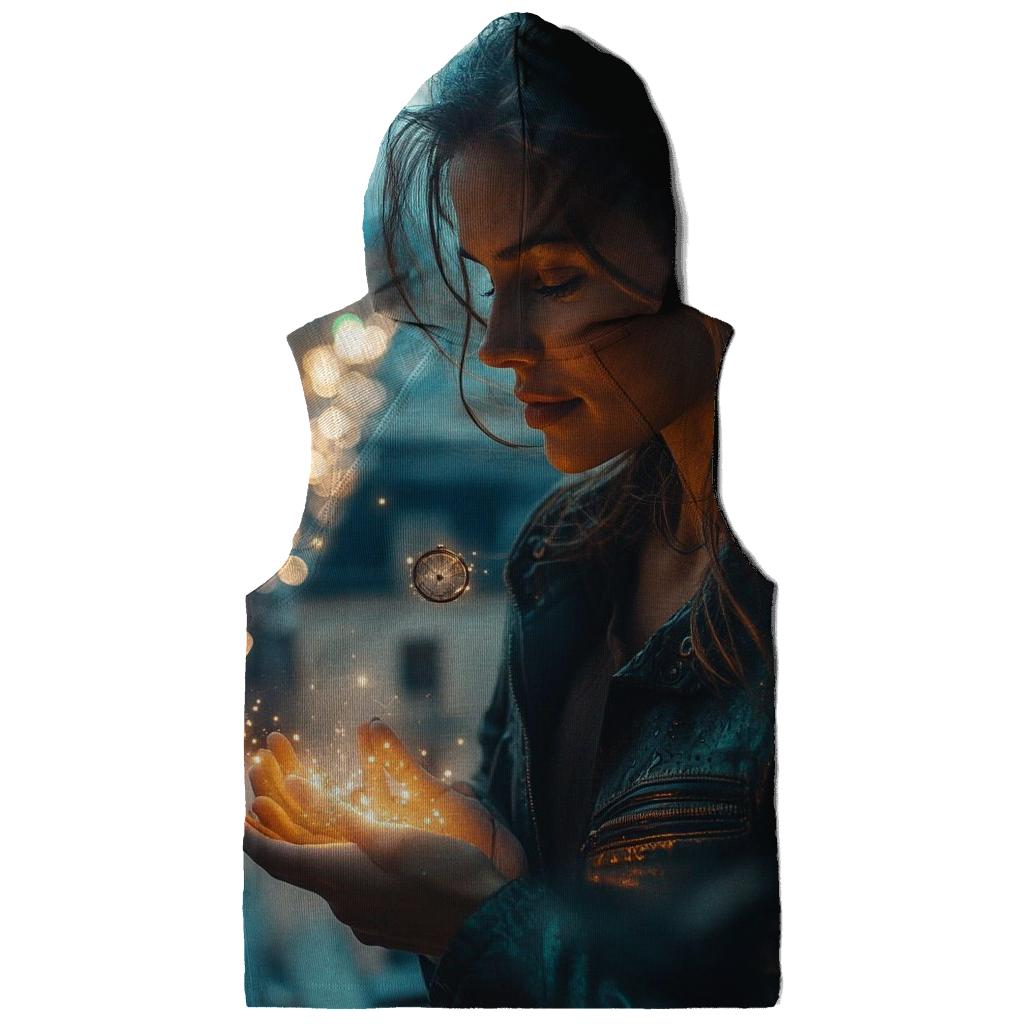 Rachel McAdams: Timebound Healer Of Fractured Moments zip-up hoodies