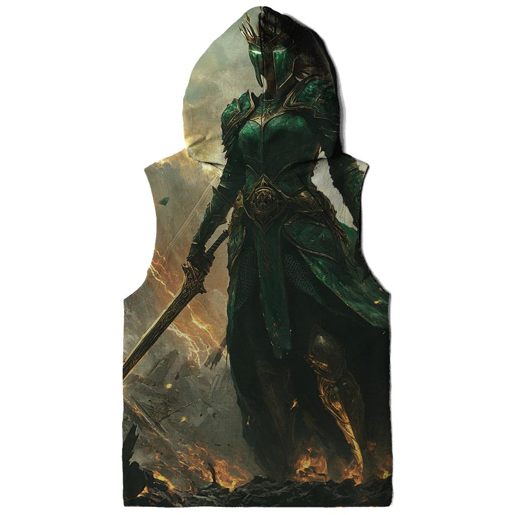 Cate Blanchett: Thorned Majesty Of The Fallen Dawn premium hoodies