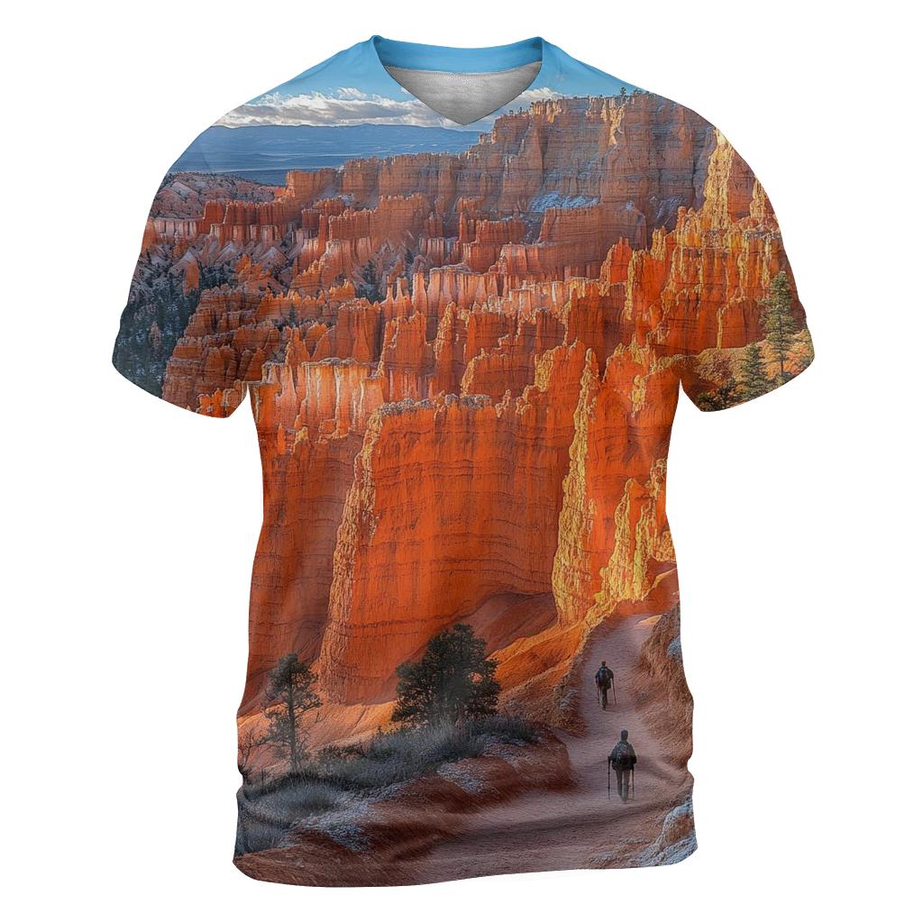 Bryce Canyon Amphitheater - Utah artistic all-over print tops
