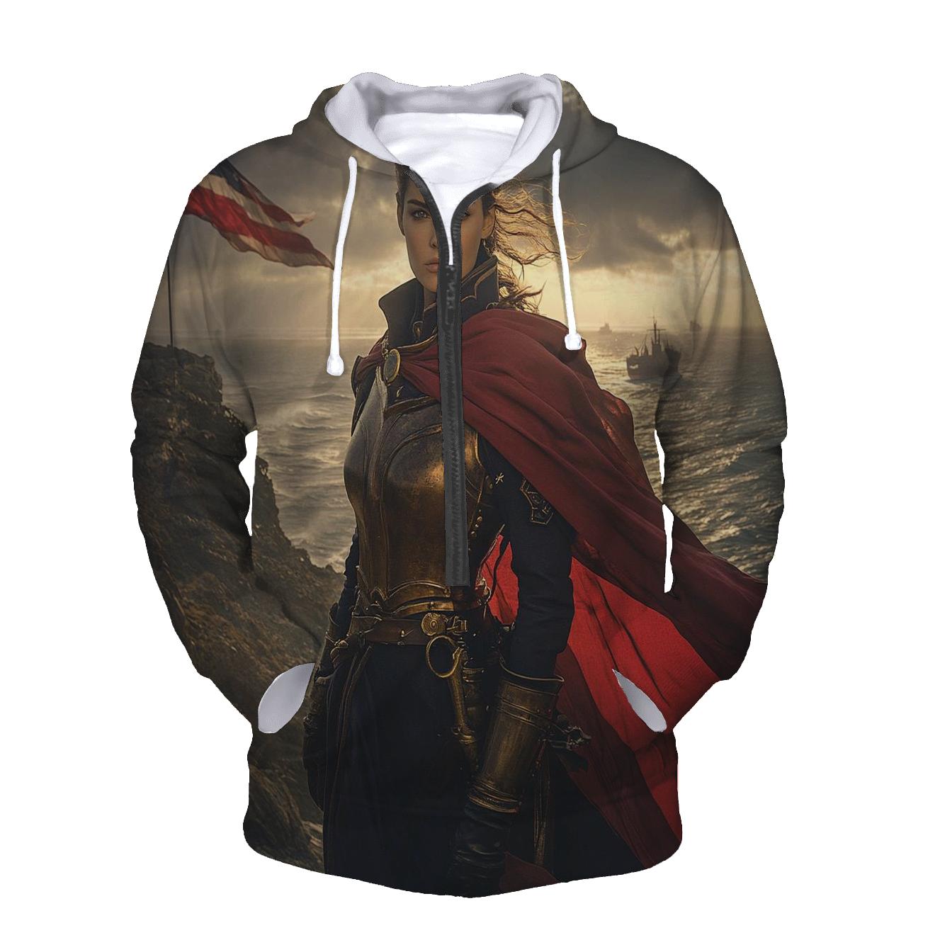 Hayley Atwell: Resolute Beacon Of Wartime Honor graphic hoodies