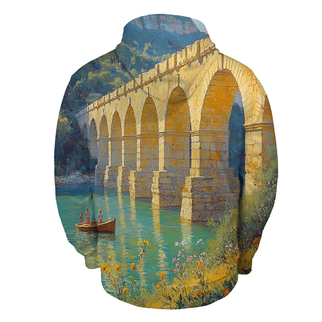 Pont Du Gard - Nimes graphic hoodies