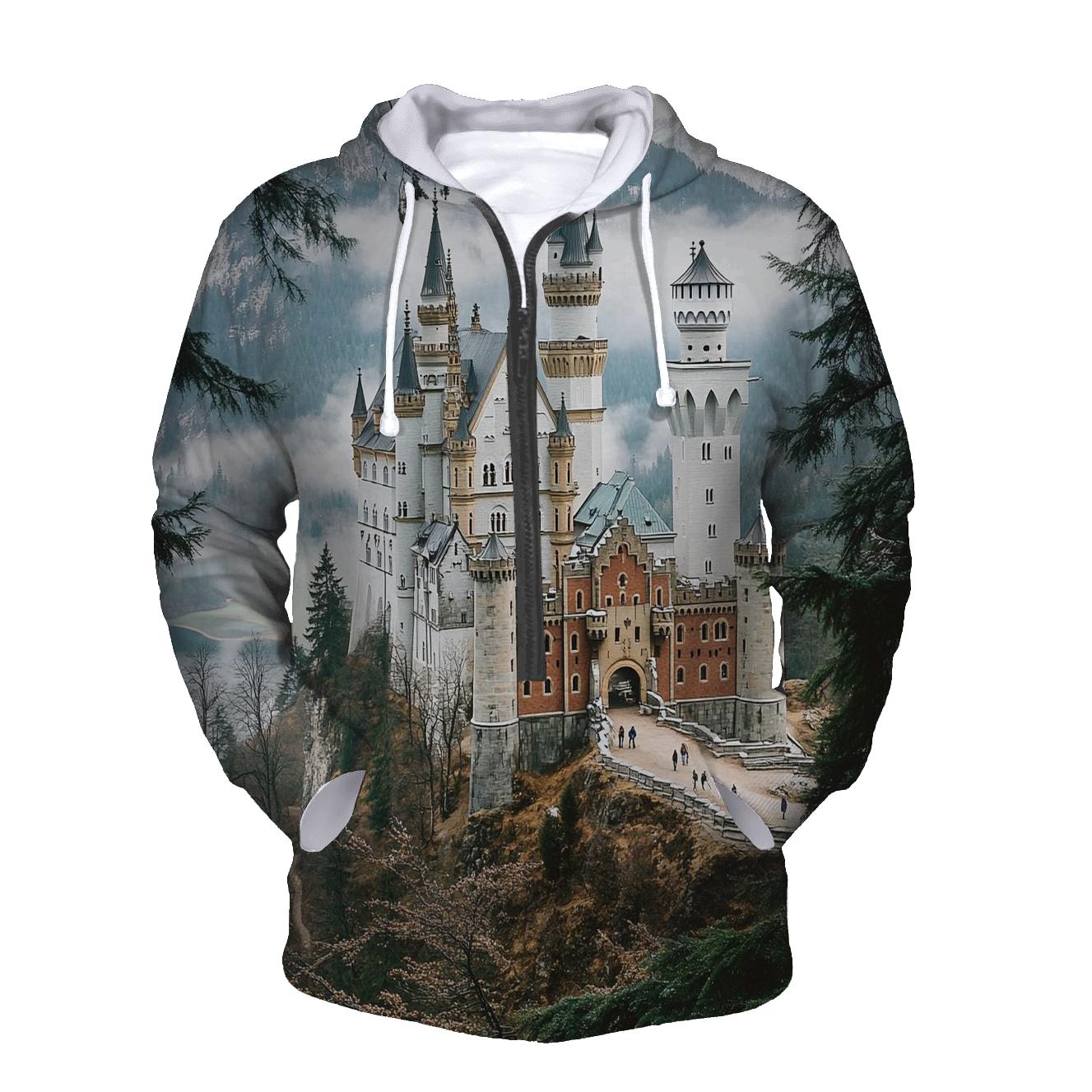 Neuschwanstein Castle - Hohenschwangau hoodie designs