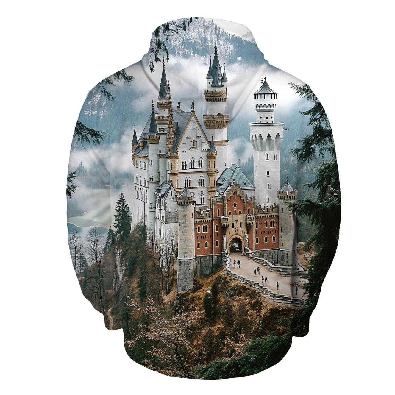 Neuschwanstein Castle - Hohenschwangau hoodie designs