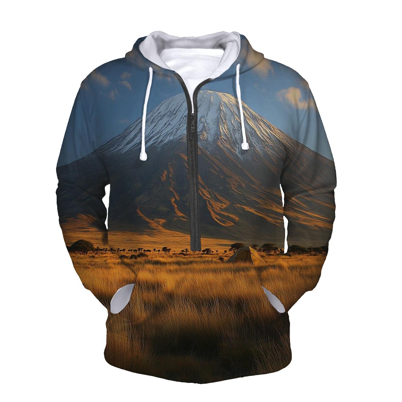Mount Kilimanjaro - Tanzania lightweight hoodies