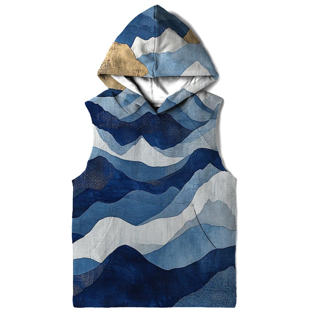 Hokusai Inspired Mountain Storm hoodies fashion