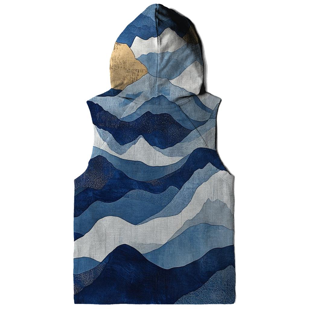 Hokusai Inspired Mountain Storm hoodies fashion