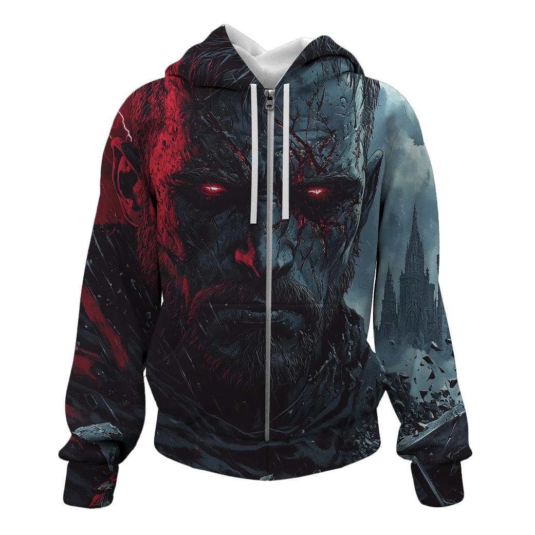 Christian Bale: Twilight Hammer Of The God Butcher heavyweight hoodies