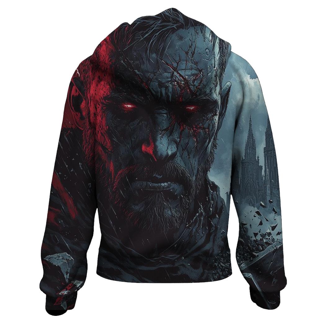 Christian Bale: Twilight Hammer Of The God Butcher heavyweight hoodies