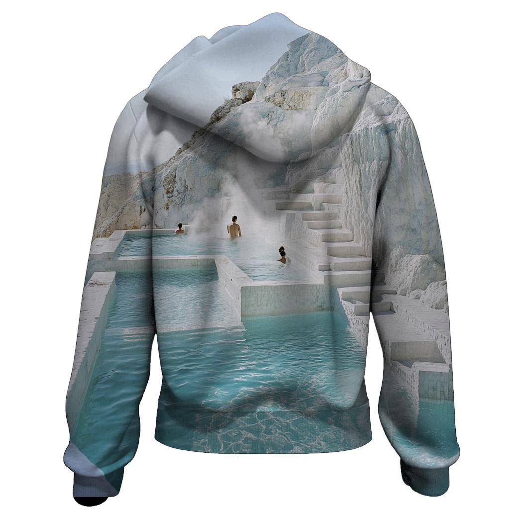 Pamukkale Terraces - Denizli designer hoodies
