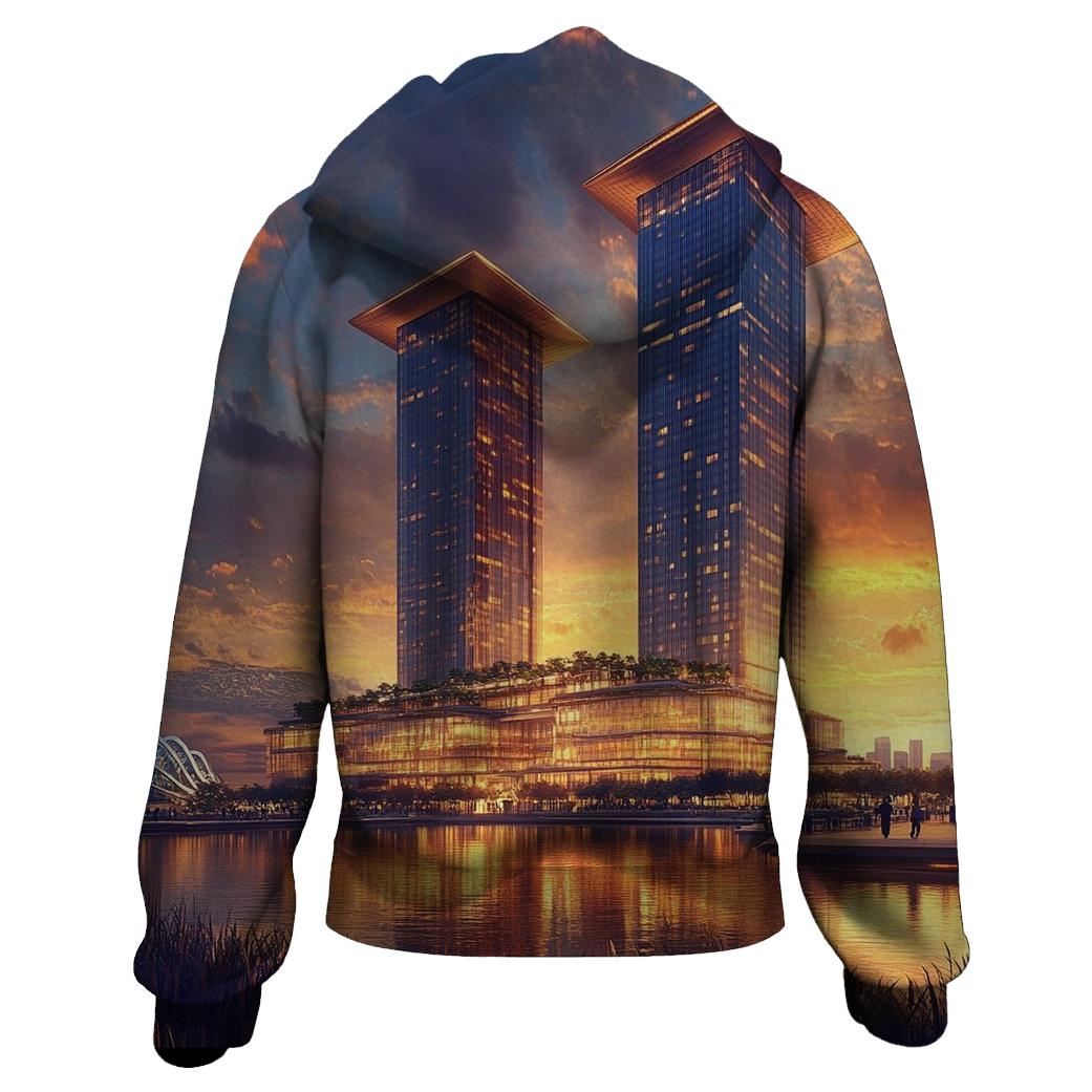 Marina Bay Sands - Singapore lightweight hoodies