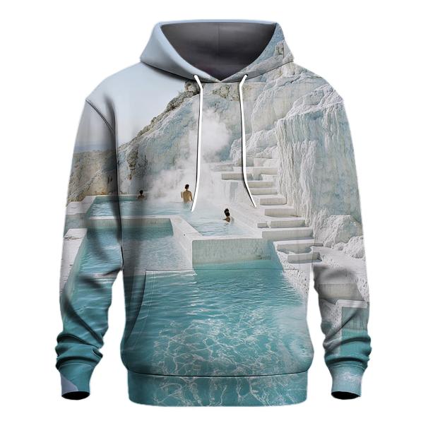 Pamukkale Terraces - Denizli premium hoodies