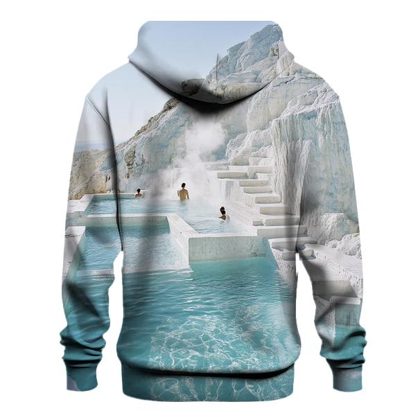 Pamukkale Terraces - Denizli premium hoodies