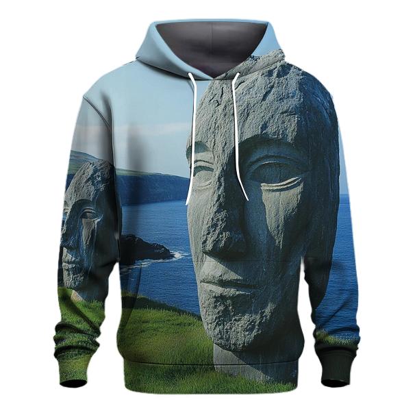 Moai Statues - Easter Island custom hoodies