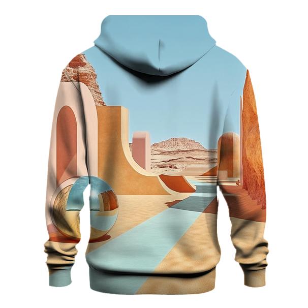Dali Inspired Desert Dreams graphic hoodies