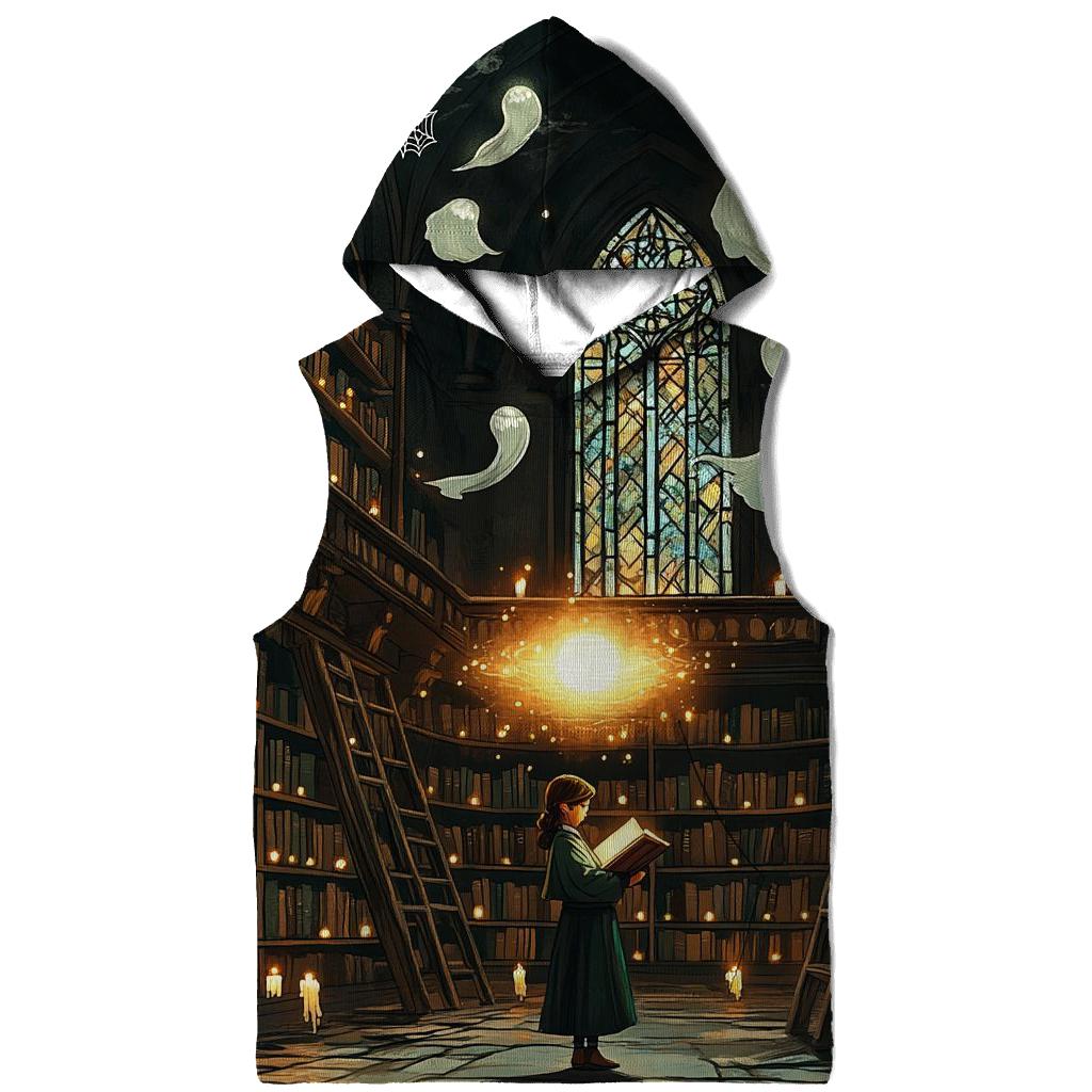 Spooky Library Of Whispering Tomes custom hoodies