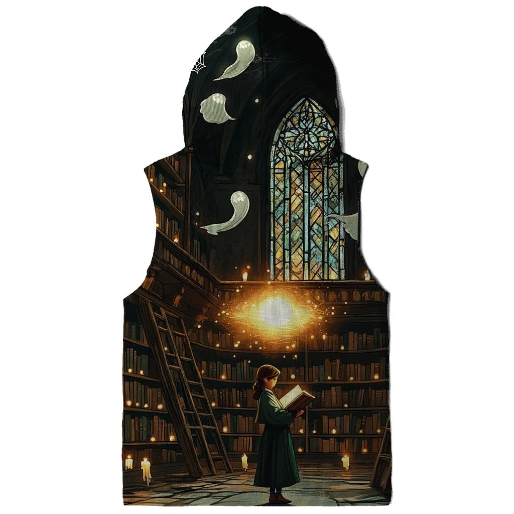 Spooky Library Of Whispering Tomes custom hoodies