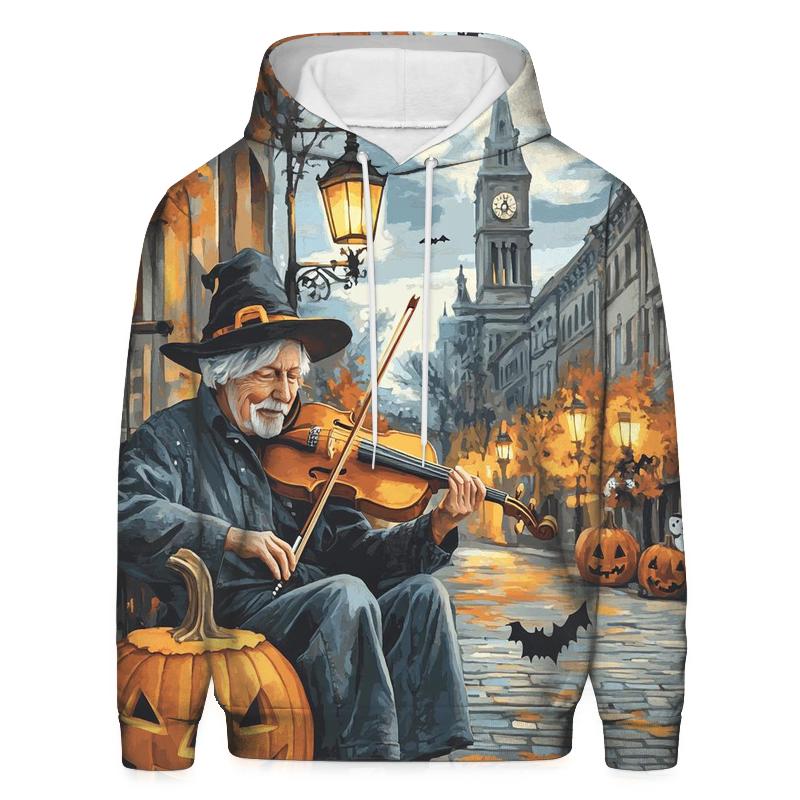 Halloween Lantern Street Musician hoodie styles