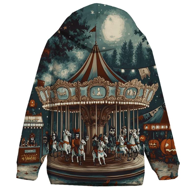 Haunted Carousel Of Nightmares custom hoodies