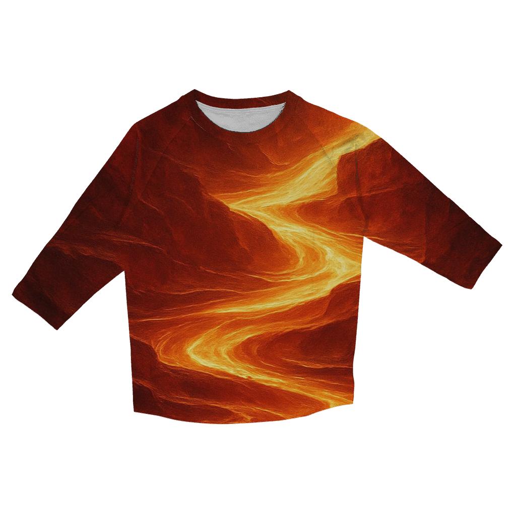 Molten Cascade personalized 3/4 sleeve tees