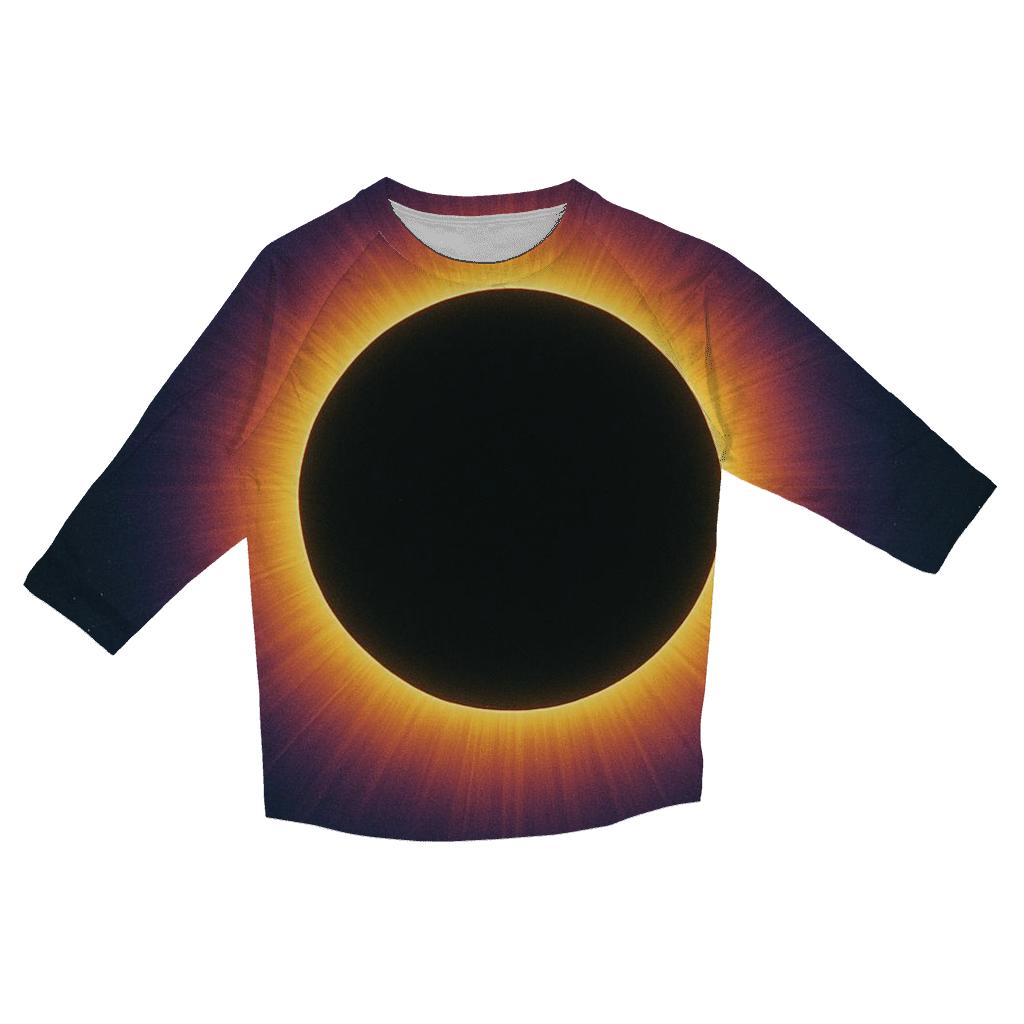 Eclipse Corona Rings trendy 3/4 sleeve tops