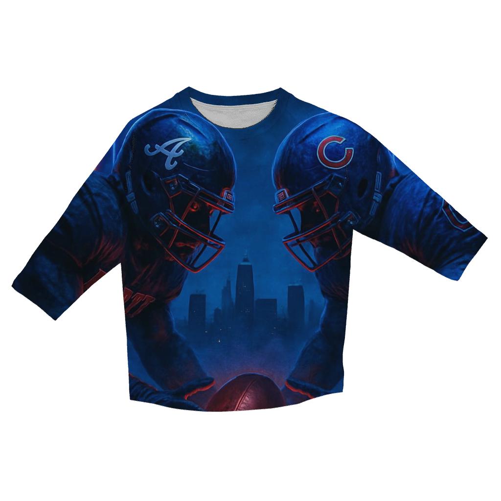 Midnight Masked Showdown personalized 3/4 sleeve tees