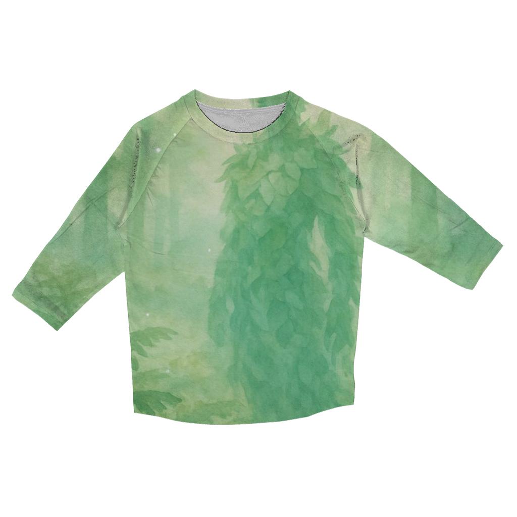 Mystic Forest Spirit personalized 3/4 sleeve tees