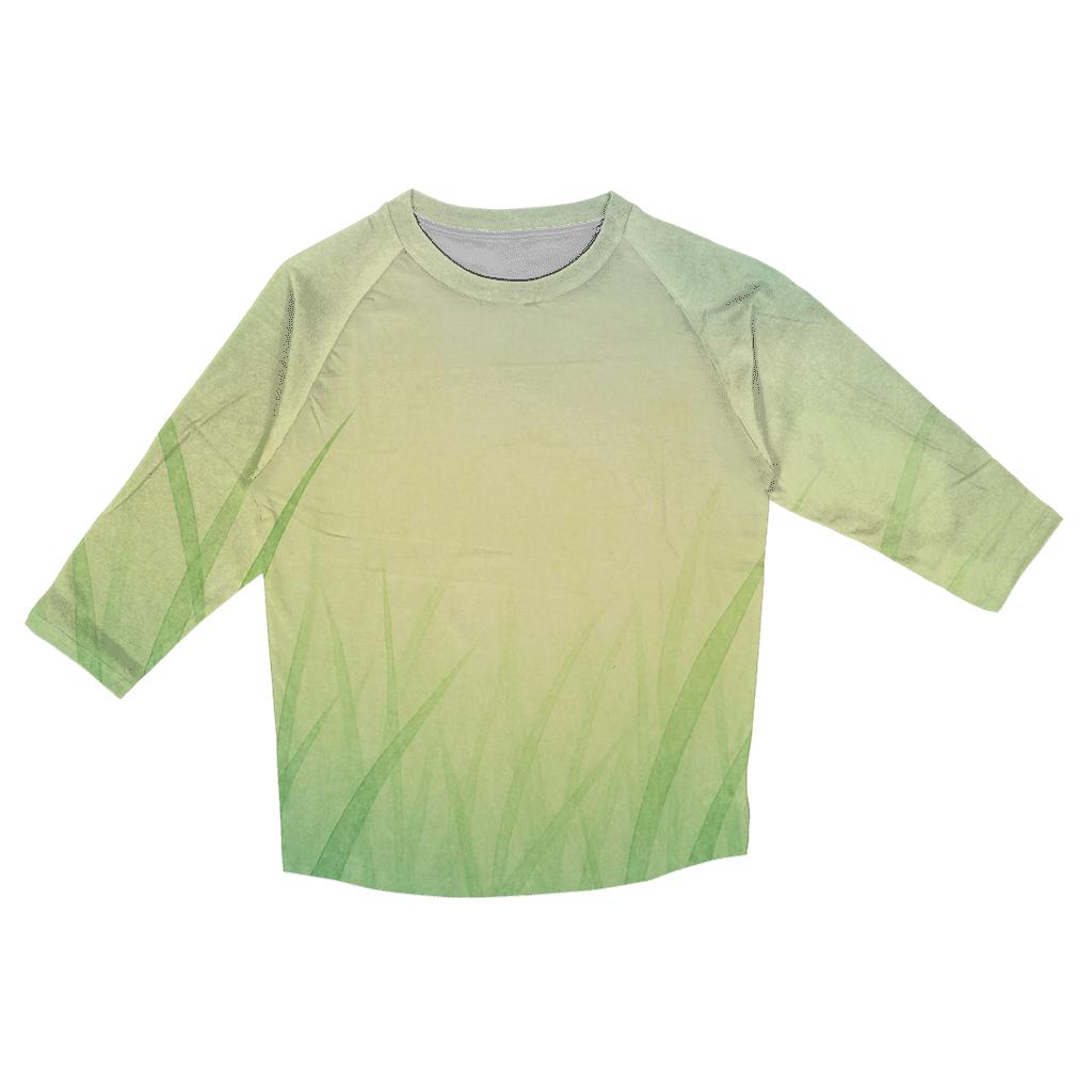 Meadow Sky Drift trendy 3/4 sleeve tops