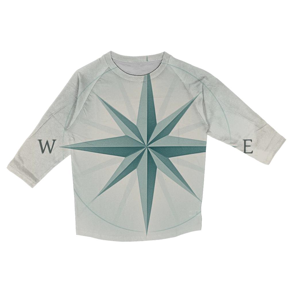 Gentle Halo Compass trendy 3/4 sleeve tops