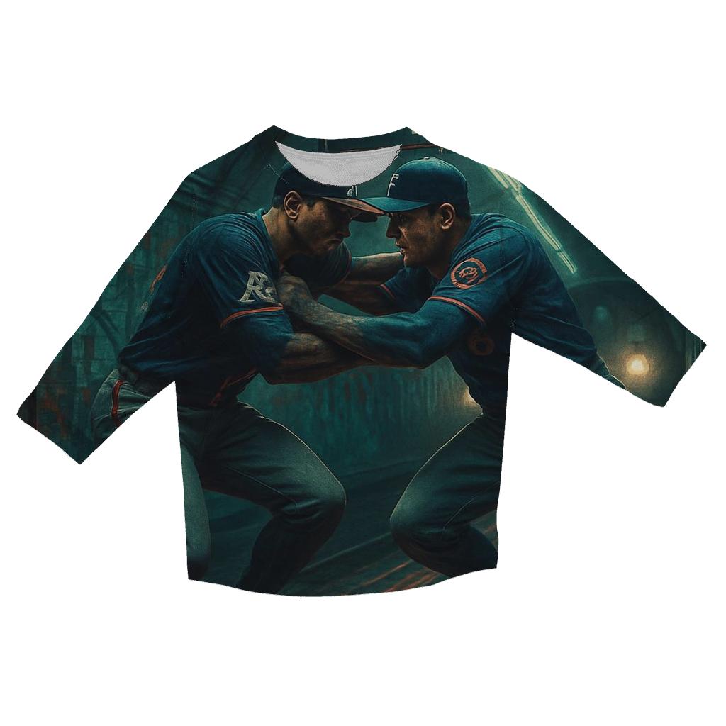 Subway Tunnel Sprint fashion 3/4 sleeve shirts