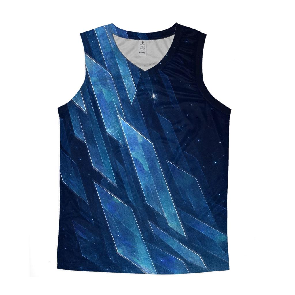 Prism Cascade sports performance tank tops