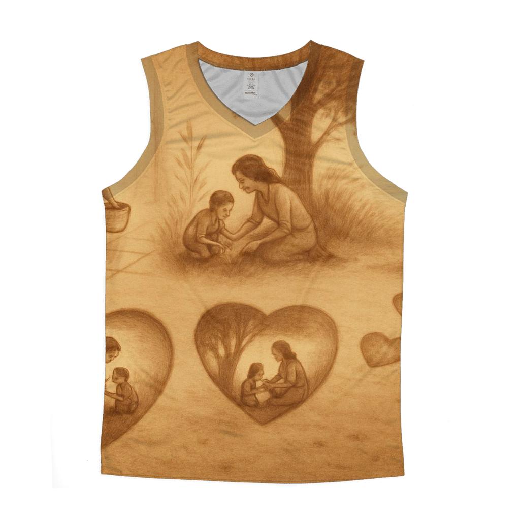 Footprints In The Heart casual summer tank tops