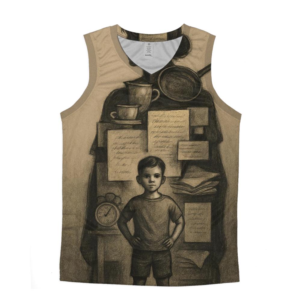 Her Silent Strength cotton sleeveless tops