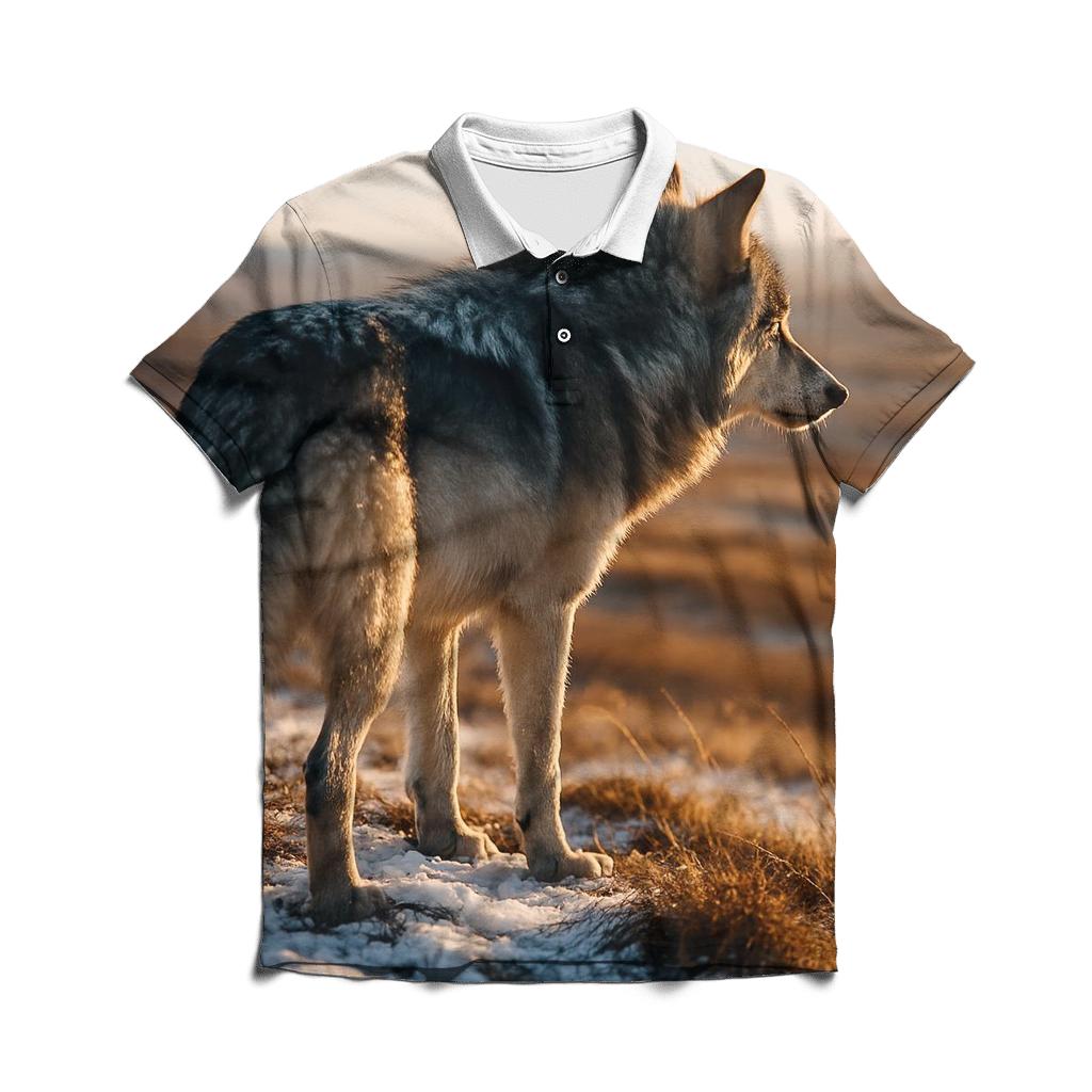 Alaskan Pack Morning Survey personalized polo shirts