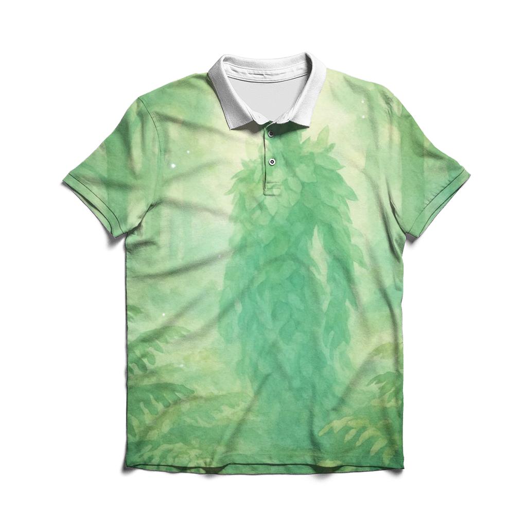Mystic Forest Spirit custom polo shirts