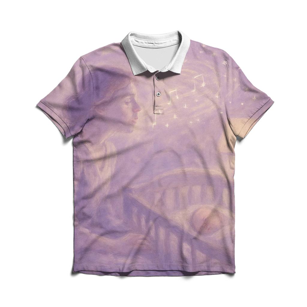 Lullaby Of Light branded logo polo shirts