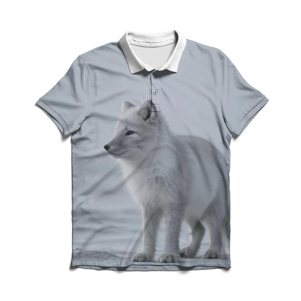 Tundra Stalker — Arctic Fox classic pique polos