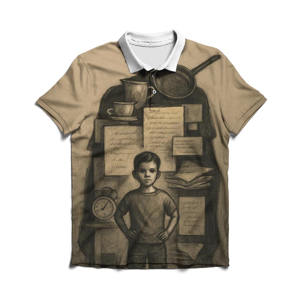 Her Silent Strength custom polo shirts