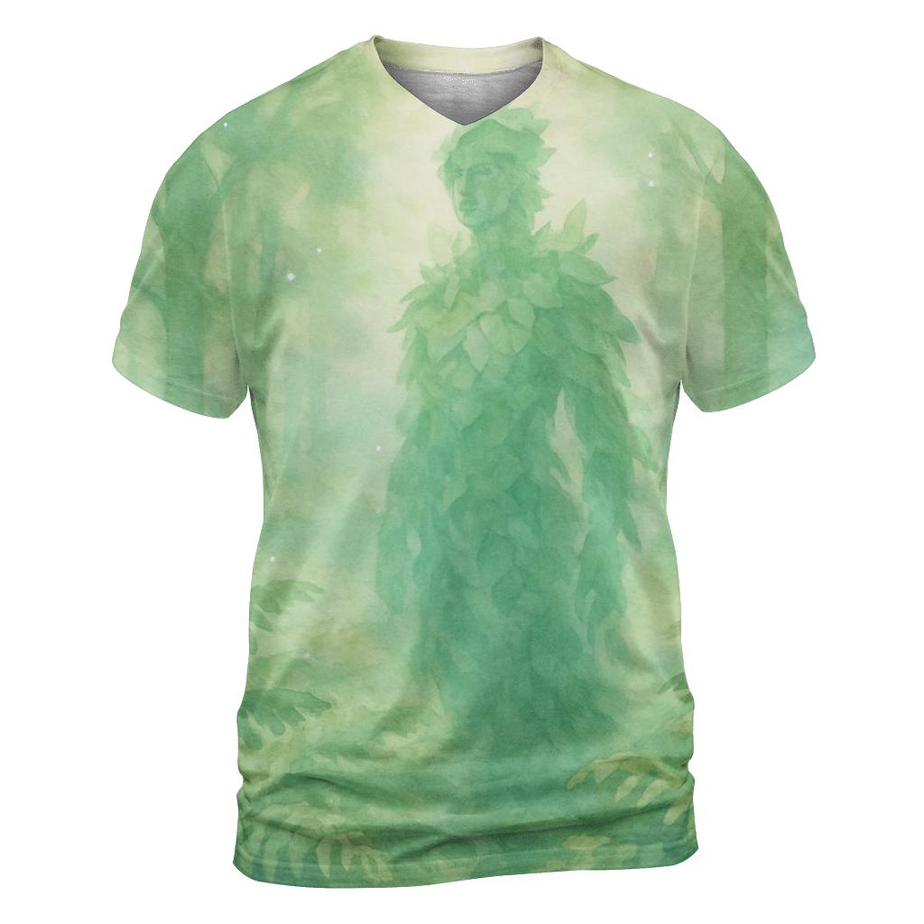 Mystic Forest Spirit unique graphic print tees