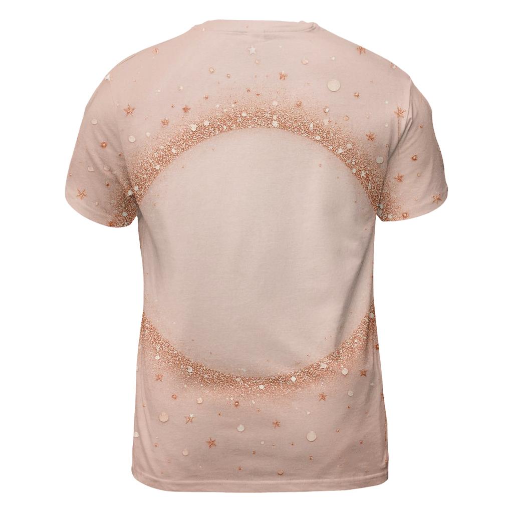 Rose Gold Halo trendy printed shirt styles