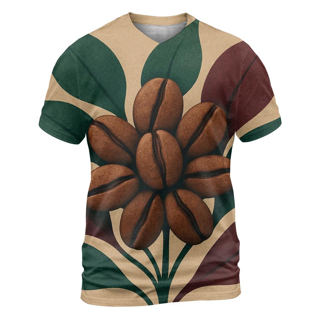 Bean Bloom Cluster designer pattern shirts