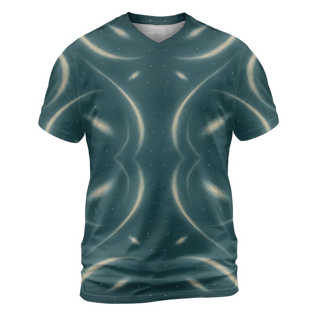 Gravitational-Lens Arc Field personalized full print shirts