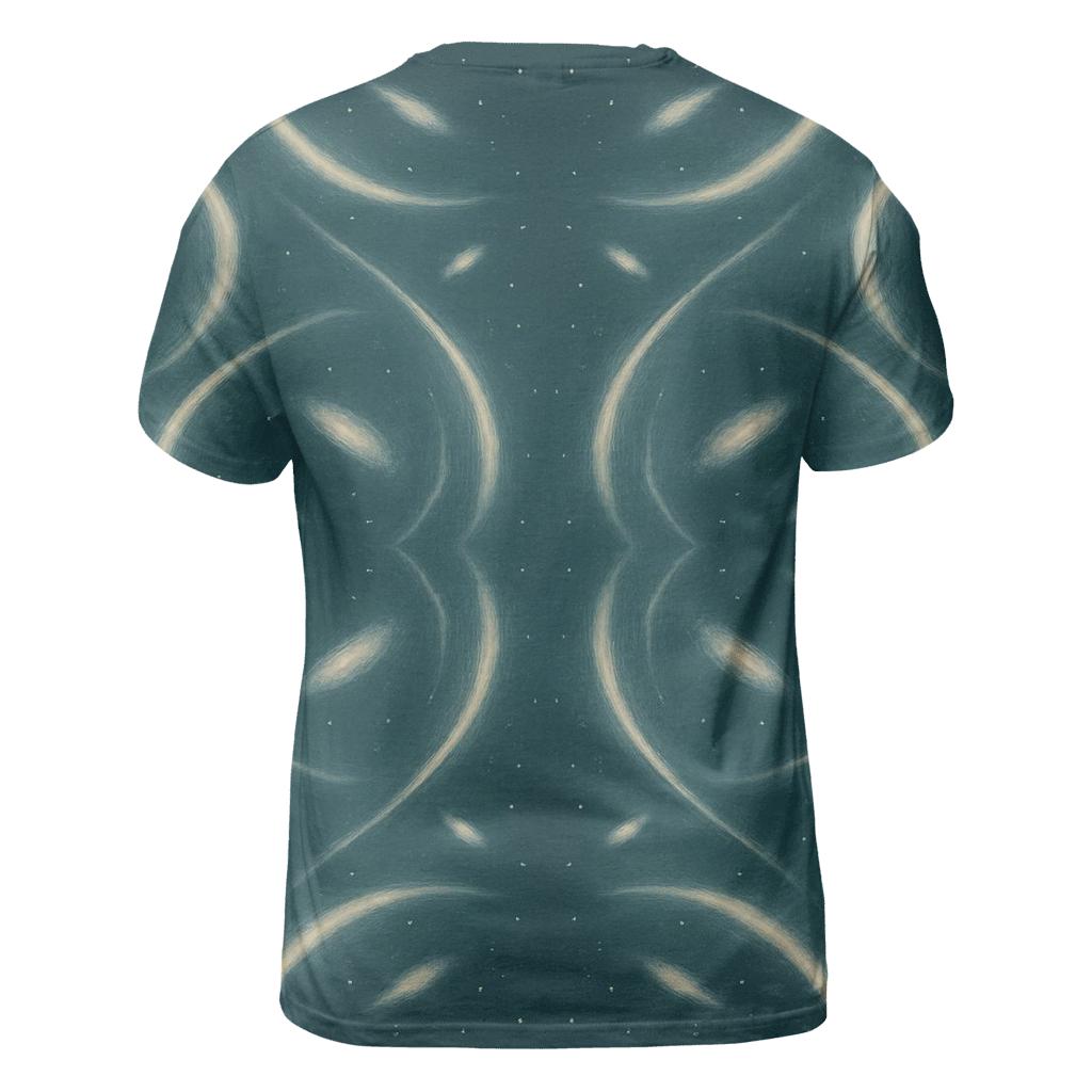 Gravitational-Lens Arc Field personalized full print shirts