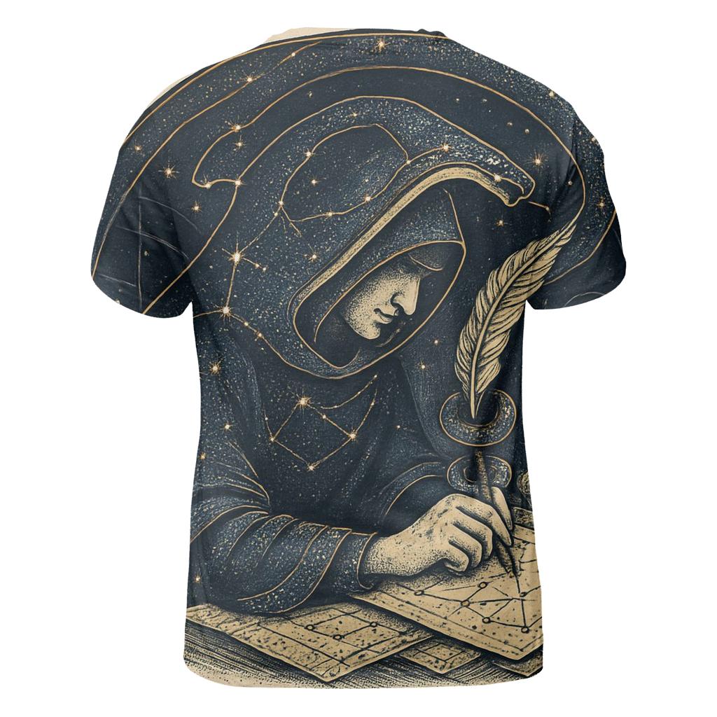 Celestial Ouroboros Cartographer statement graphic shirts