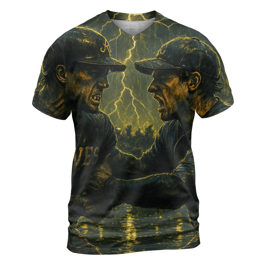 Thunder Alley Rumble trendy printed shirt styles
