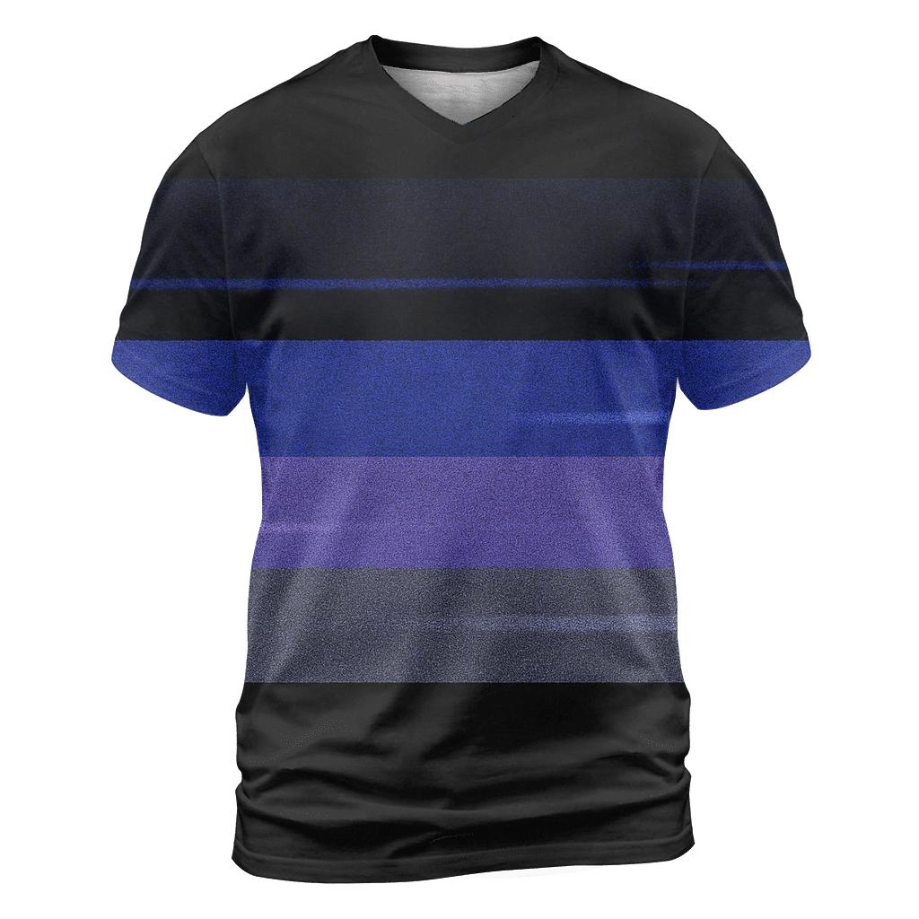 VHS Static Stripes personalized full print shirts