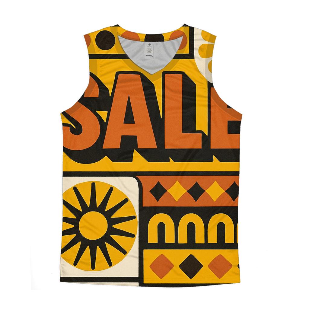 Funky Typeface Poster casual summer tank tops