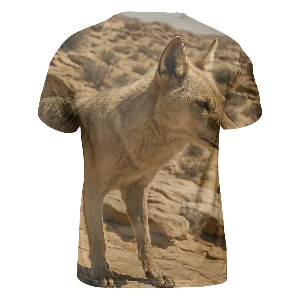 Desert Edge Nomad vibrant all-over design tees