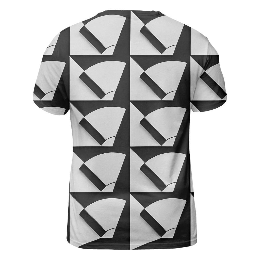 Filter Grid Geometry trendy printed shirt styles
