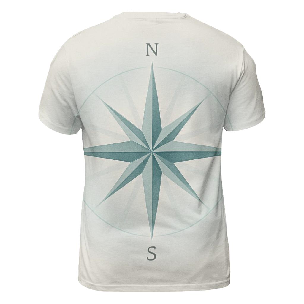 Gentle Halo Compass personalized full print shirts